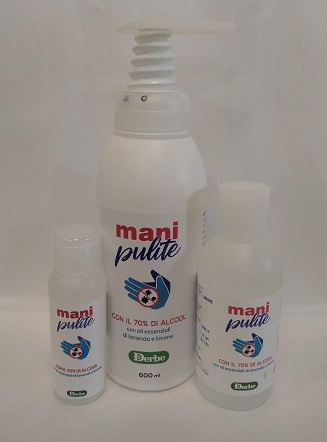 Derbe - Dezinfekční spray s 75 % alkoholu do interiéru a na povrchy s 12 esenciálními oleji 75 ml