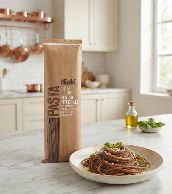 dialsi Linguine celozrnné rýžové těstoviny bez lepku 400 g
