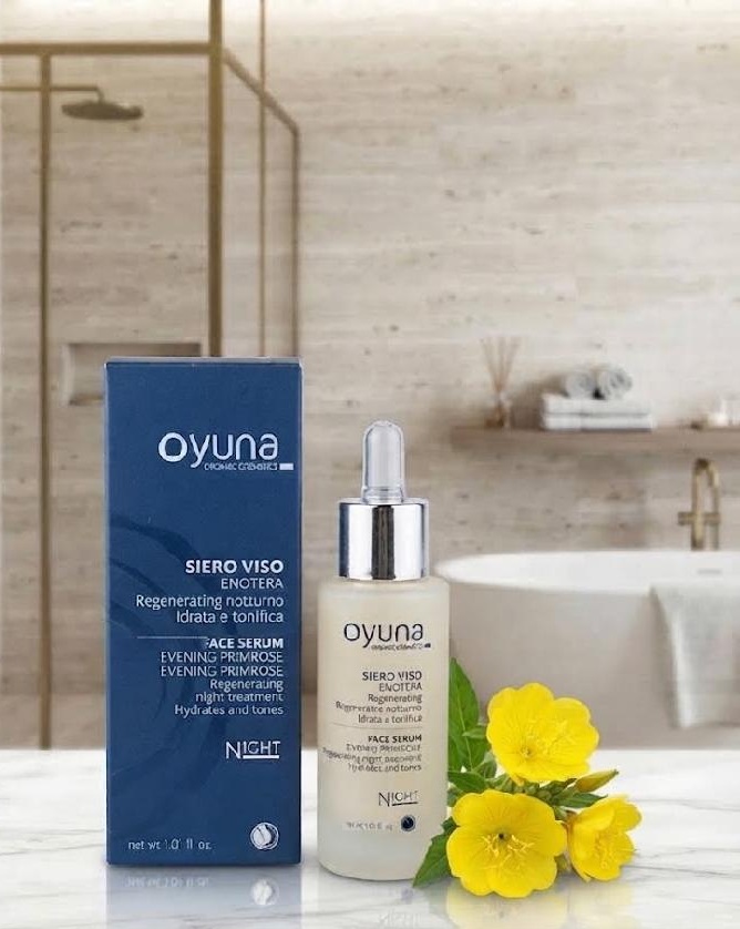 Oyuna Bio noční sérum na obličej s pupalkou 30 ml