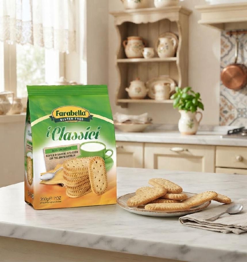 Farabella Klasické sušenky bez lepku a konzervantů s přírodními aromaty 200 g