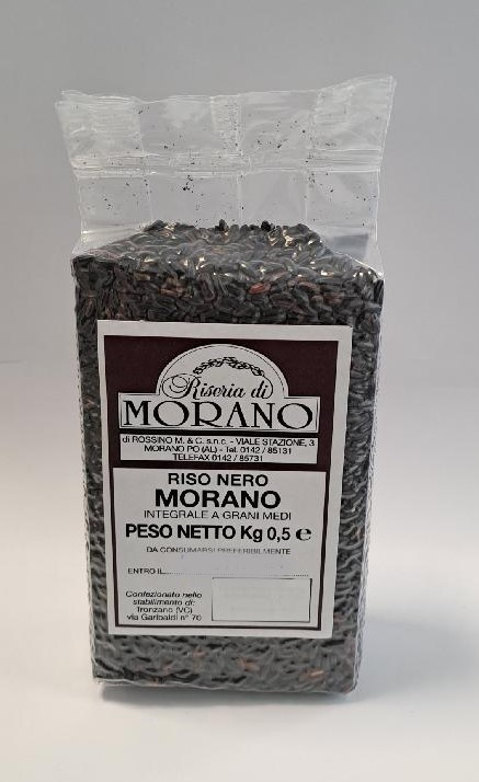 Morano - Černá rýže celozrnná střední zrna 500 g