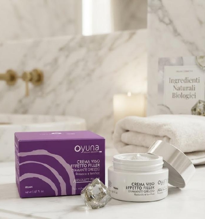 Oyuna - Bio krém na obličej se surovým diamantem s vyhlazujícím efektem 50 ml