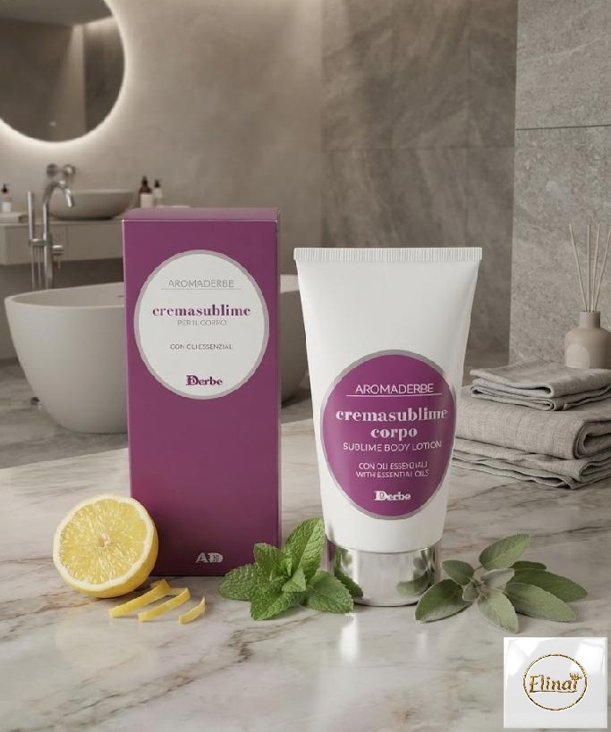 Krém na tělo s esencemi citronu, máty a šalvěji 150 ml