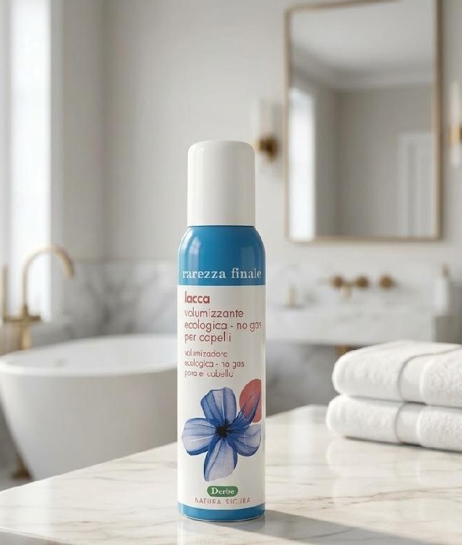 Derbe - Ekologický lak na objem vlasů - bez plynu 150 ml