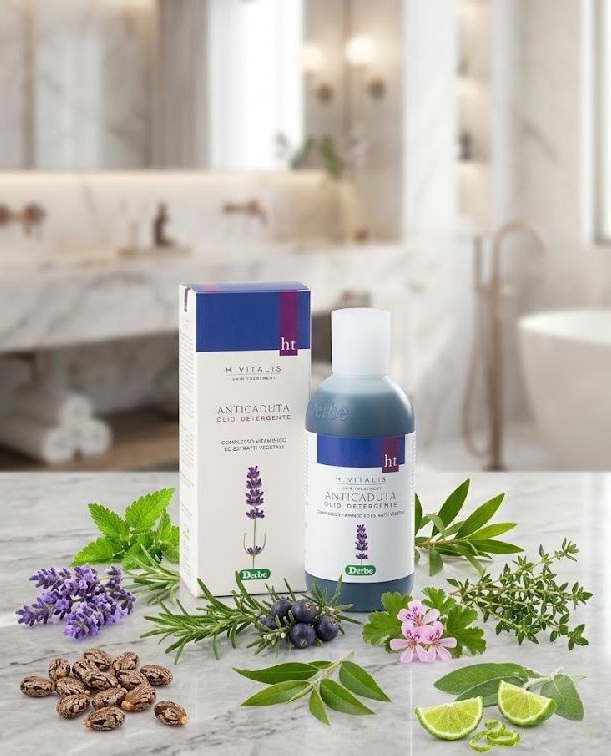 H.VITALIS - Ricinový mycí olej proti vypadávání vlasů 200 ml