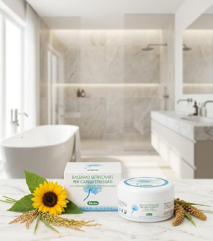 Hedvábný balzám na stresované a barvené vlasy 150 ml