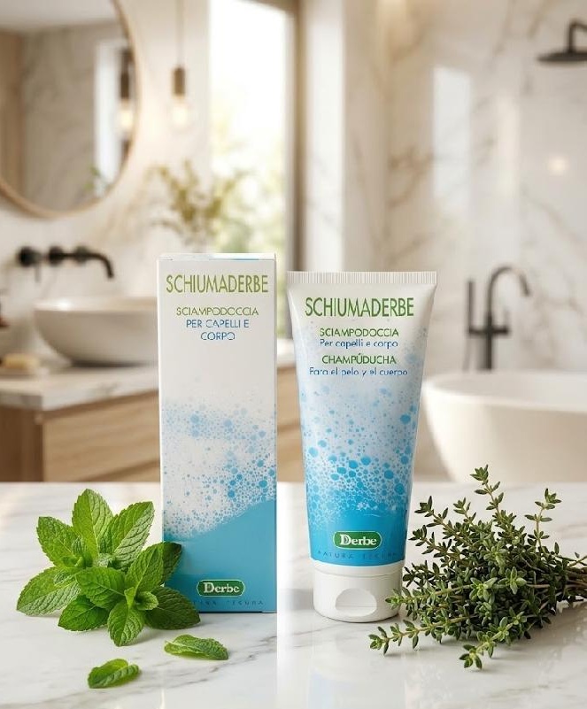 Derbe - Sprchový gel a šampon Schiumaderbe 200 ml