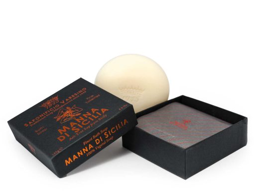 Saponificio Varesino - Manna di Sicilia přírodní mýdlo na obličej a tělo 150 g