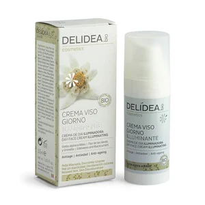 DELIDEA bio Protěž alpská a Rybíz - Bio rozjasňující denní krém na obličej 50 ml