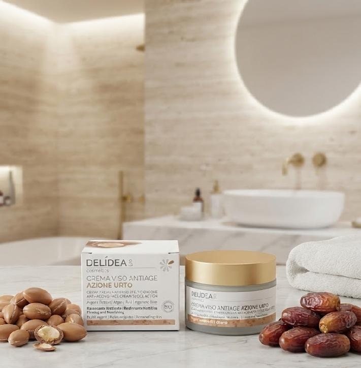 DELIDEA bio Argan a Pouštní datle - Bio krém na obličej šokový efekt 50 ml