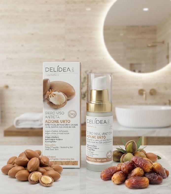 DELIDEA bio Argan a Pouštní datle - Bio sérum na obličej okamžitý efekt 30 ml