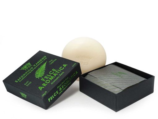 Saponificio Varesino - Felce aromatica přírodní mýdlo na obličej a tělo 150 g