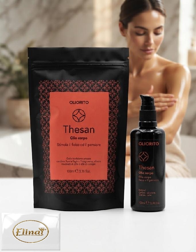 OLIORITO - THESAN - Olej na tělo Stimuluje tělo a mysl 100 ml