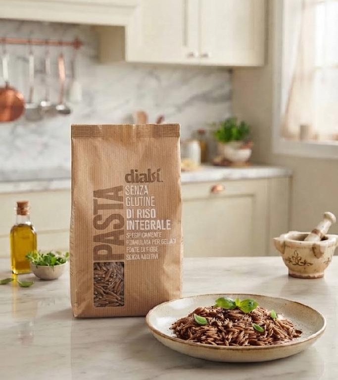 dialsi Risoni celozrnné rýžové těstoviny bez lepku 400 g