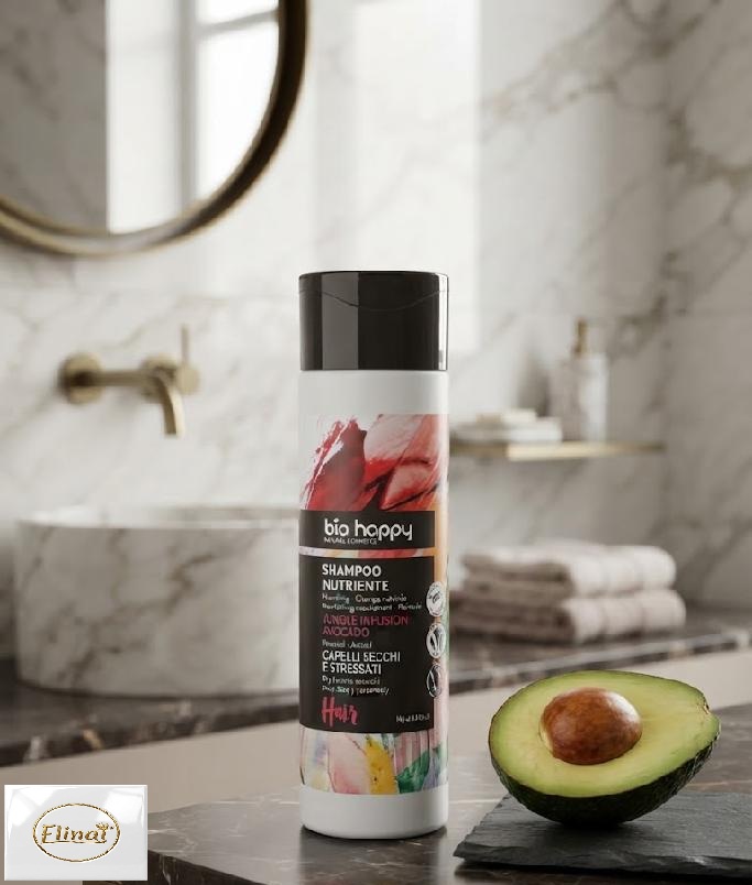 bio happy - Bio výživný šampon s avokádem 200 ml