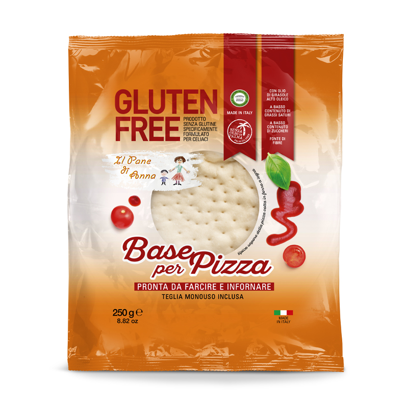 Il Pane di Anna - Korpus na pizzu bez lepku a mléka 250 g