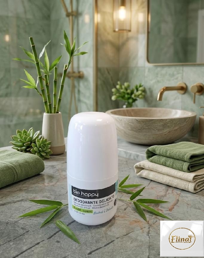 bio happy - Bio deodorant roll-on s bambusem 50 ml