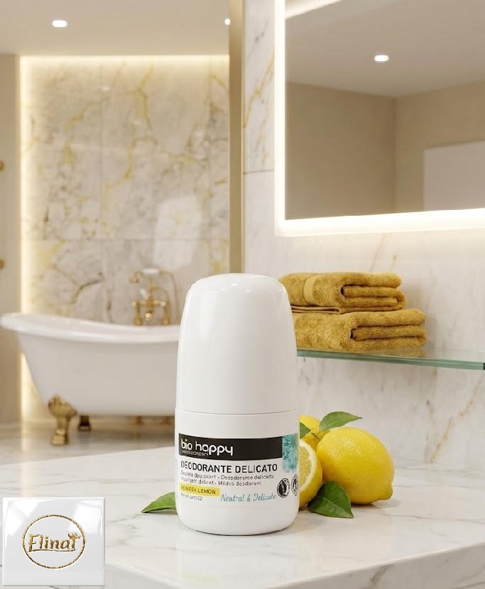 bio happy - Bio deodorant roll-on s citronem 50 ml