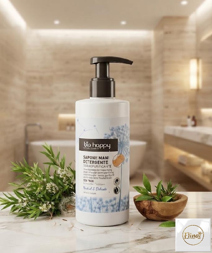 bio happy - Bio dezinfekční mýdlo na ruce s tea tree 200 ml