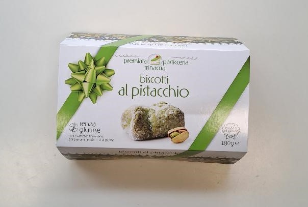 Pistáciové sušenky bez lepku a mléka 180 g (6 x 30 g)