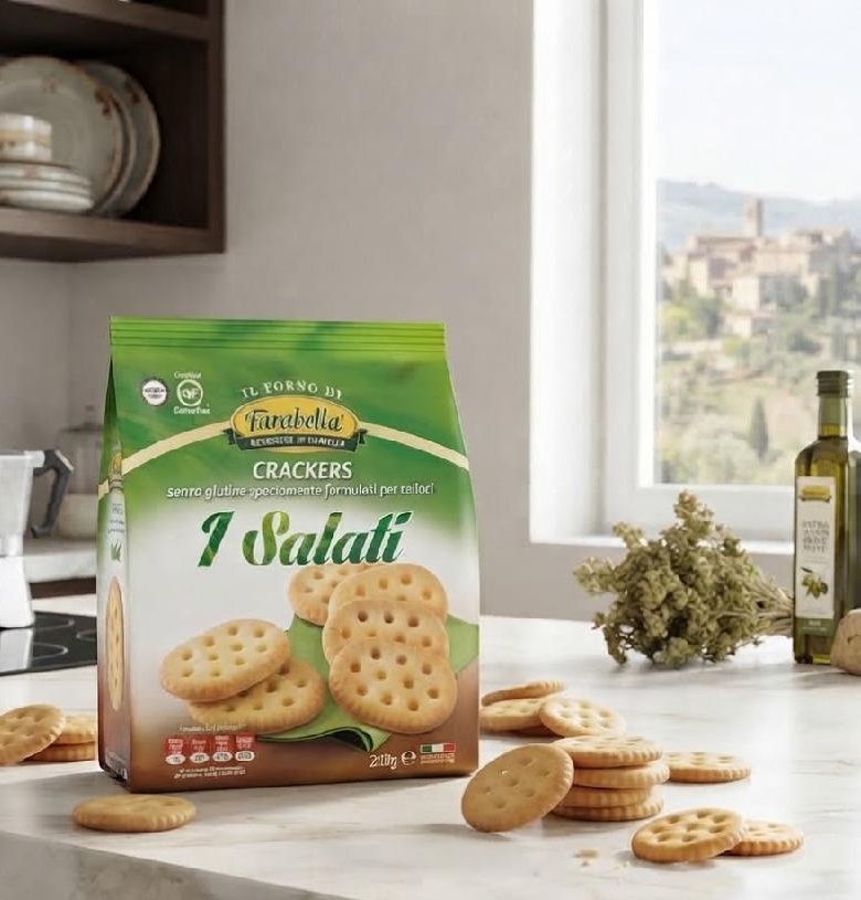 Farabella Il Salatino - Klasické krekry bez lepku a laktózy 200 g