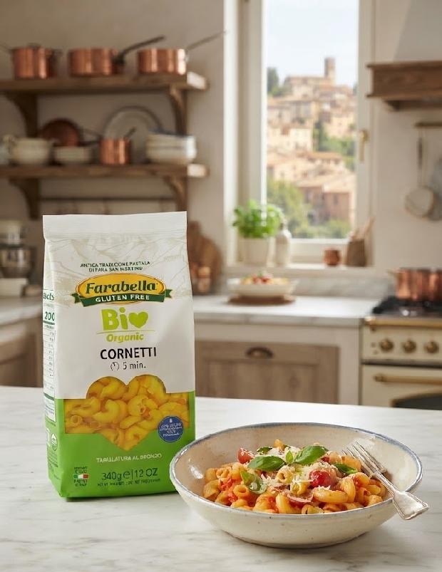 Farabella Bio CORNETTI kukuřično-rýžové těstoviny bez lepku 340 g