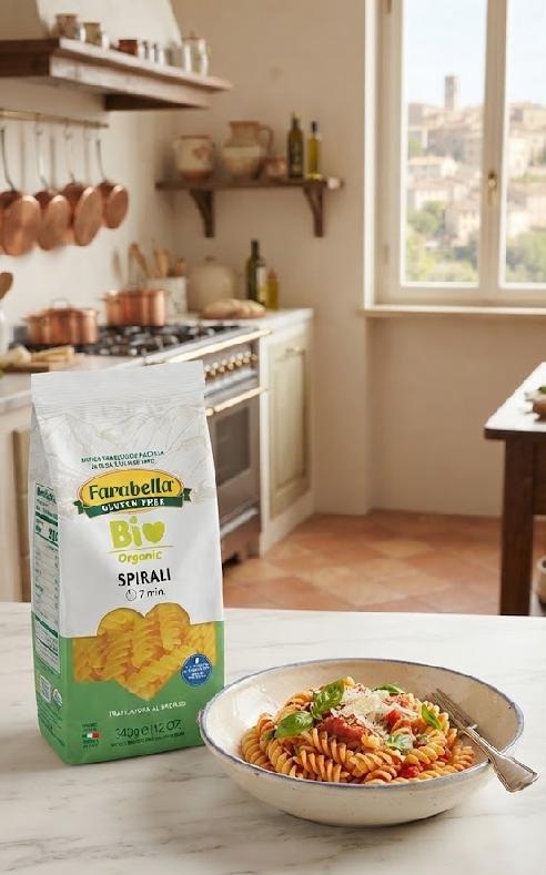 Farabella Bio SPIRALI kukuřično-rýžové těstoviny bez lepku 340 g