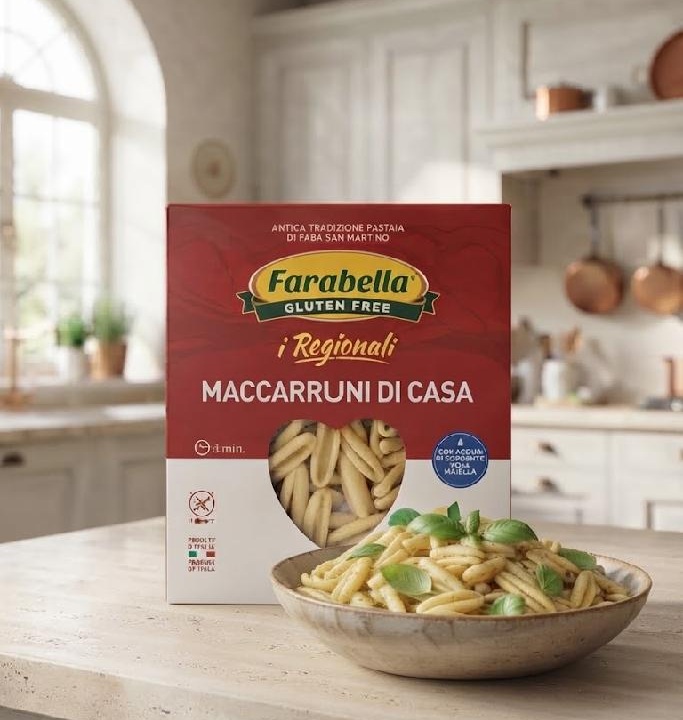 Farabella i Regionali MACCARRUNI DI CASA čerstvé stabilizované kukuřično-rýžové těstoviny bez lepku 250 g