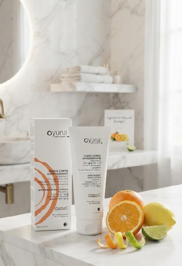 OYUNA BIO ANTIOXIDAČNÍ FLUID NA TĚLO S VITAMÍNEM C 200 ML