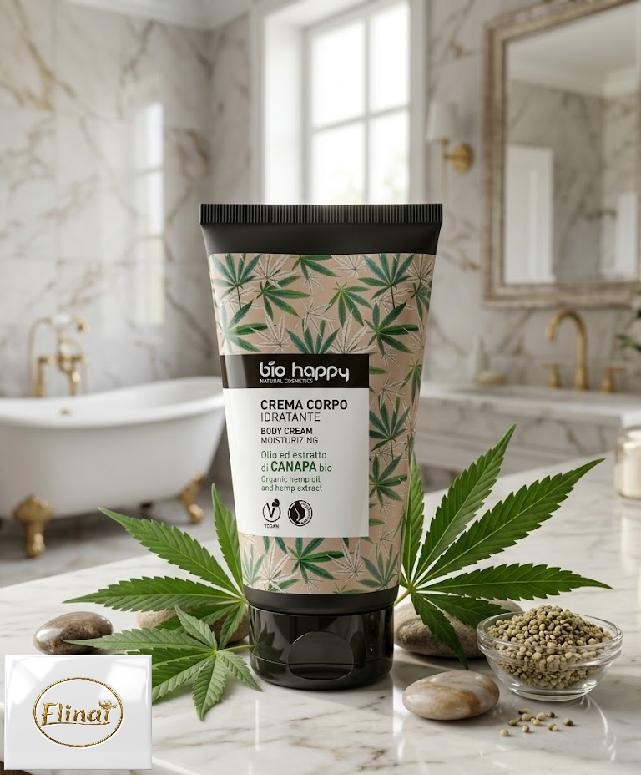 bio happy Konopí - Bio krém na tělo s konopným výtažkem 150 ml