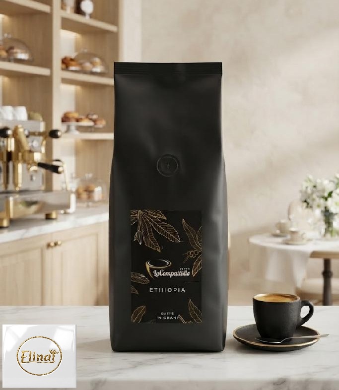 La Compatibile ETHIOPIA Zrnková káva 500 g