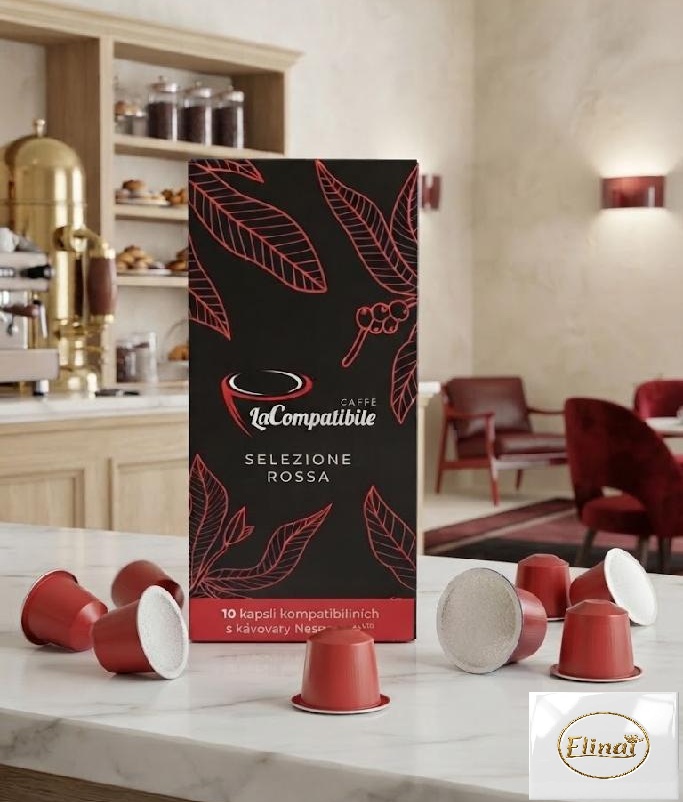 La Compatibile SELEZIONE ROSSA - Kávové kapsle (10 x 5,5 g)