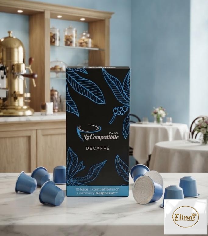 La Compatibile DECAFFE - Kávové kapsle bez kofeinu (10 x 5,5 g)