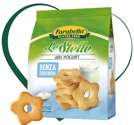 Farabella - Jogurtové sušenky bez cukru a lepku se sladidlem 200 g
