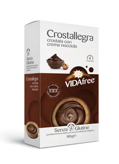 VIDAfree - Máslové koláčky s lískooříškovým krémem bez lepku 180 g (4 x 45 g)