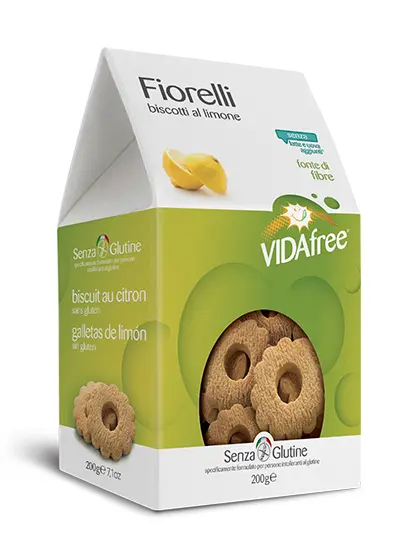 VIDAfree - Citronové sušenky bez lepku, mléka a vajec 200 g