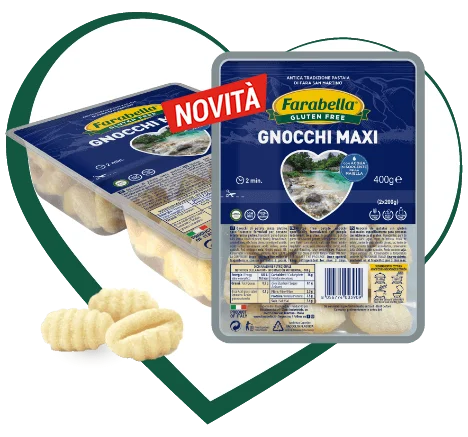 Farabella - GNOCCHI MAXI - Bramborové maxi noky bez lepku 400 g (2 x 200 g)