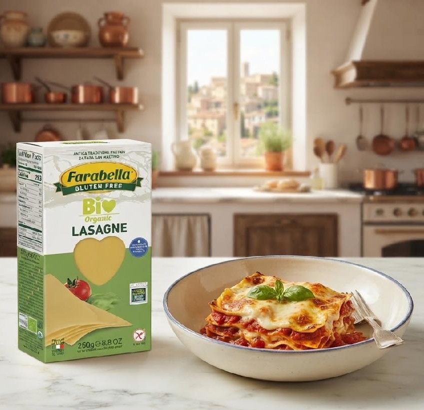 Farabella LASAGNE Bio kukuřično-rýžové lasagne bez lepku 250 g