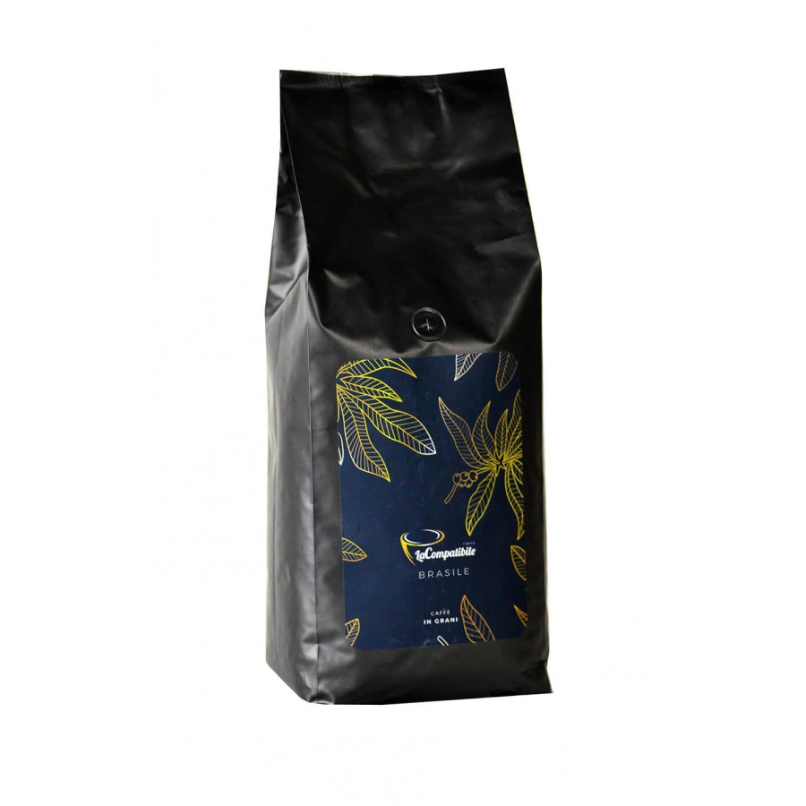 La Compatibile BRASILE 100 % ARABICA Zrnková káva 250 g