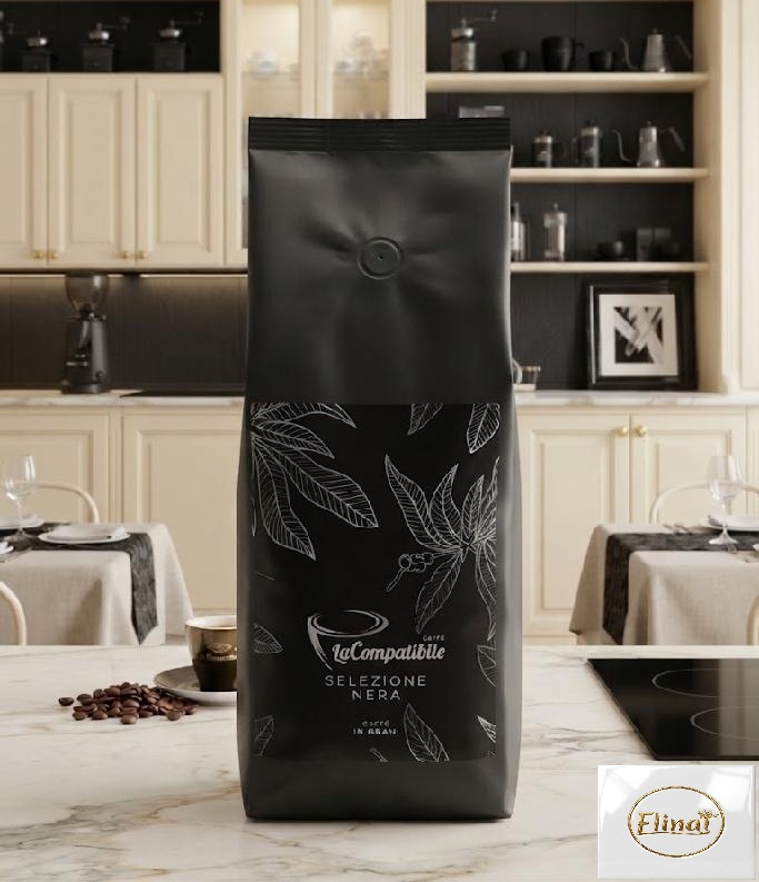 La Compatibile SLEZIONE NERA Zrnková káva 1 kg