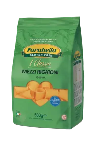 Farabella I Classici MEZZI RIGATONI kukuřično-rýžové těstoviny bez lepku 500 g
