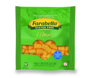 Farabella I Classici MEZZI RIGATONI kukuřično-rýžové těstoviny bez lepku 1 kg