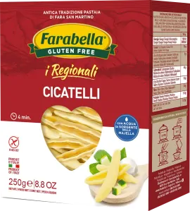 Farabella - CICATELLI čerstvé stabilizované kukuřično-rýžové těstoviny bez lepku 250 g
