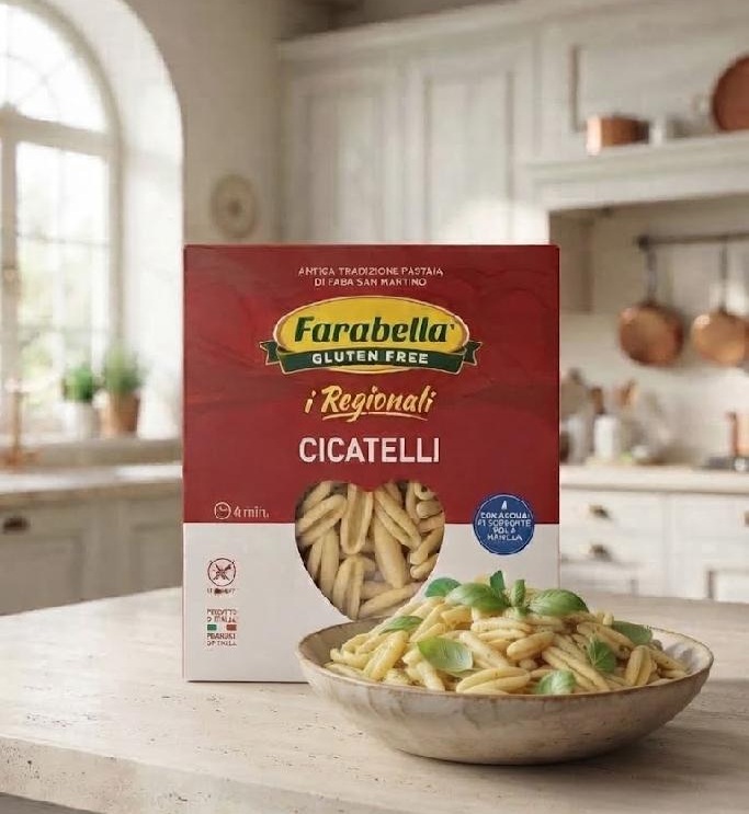 Farabella - CICATELLI čerstvé stabilizované kukuřično-rýžové těstoviny bez lepku 250 g
