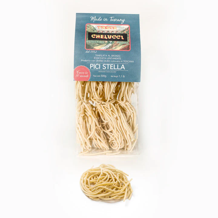 Pasta Chelucci PICI STELLA Toskánské semolinové těstoviny 500 g