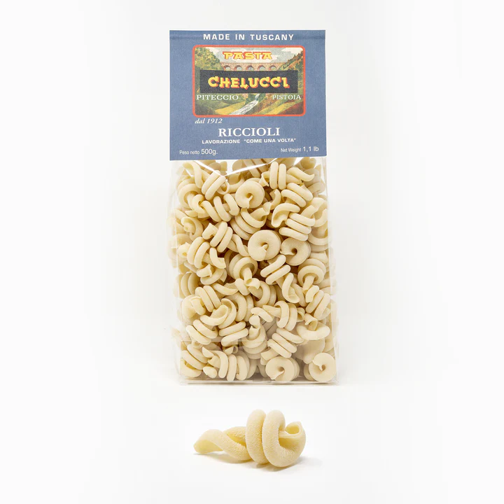 Pasta Chelucci RICCIOLI Toskánské semolinové těstoviny 500 g