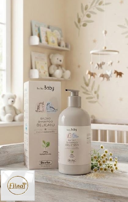 bu bu Baby - Dětský koupelový gel a šampon na vlasy 250 ml