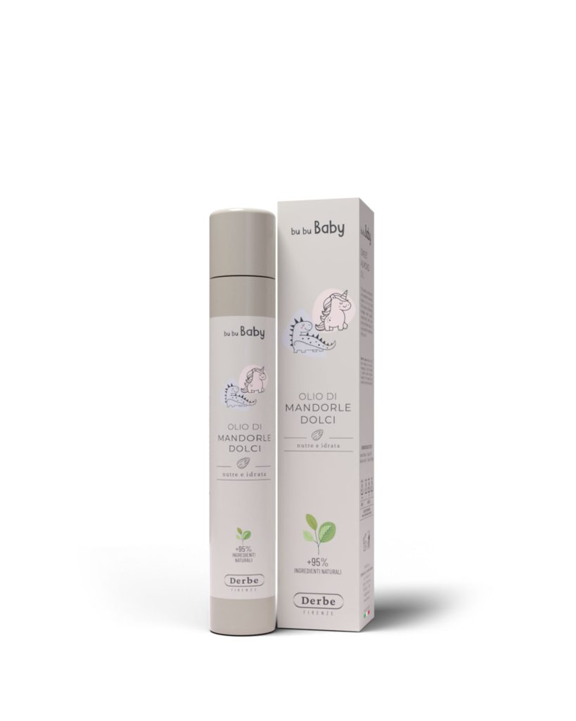 bu bu Baby - Dětský mandlový olej 100 ml