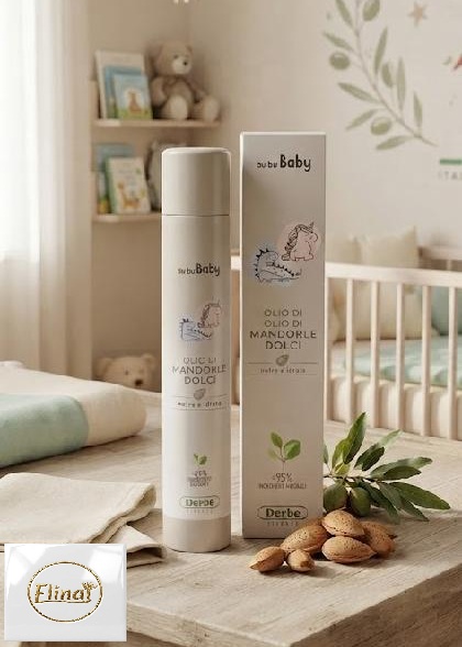 bu bu Baby - Dětský mandlový olej 100 ml