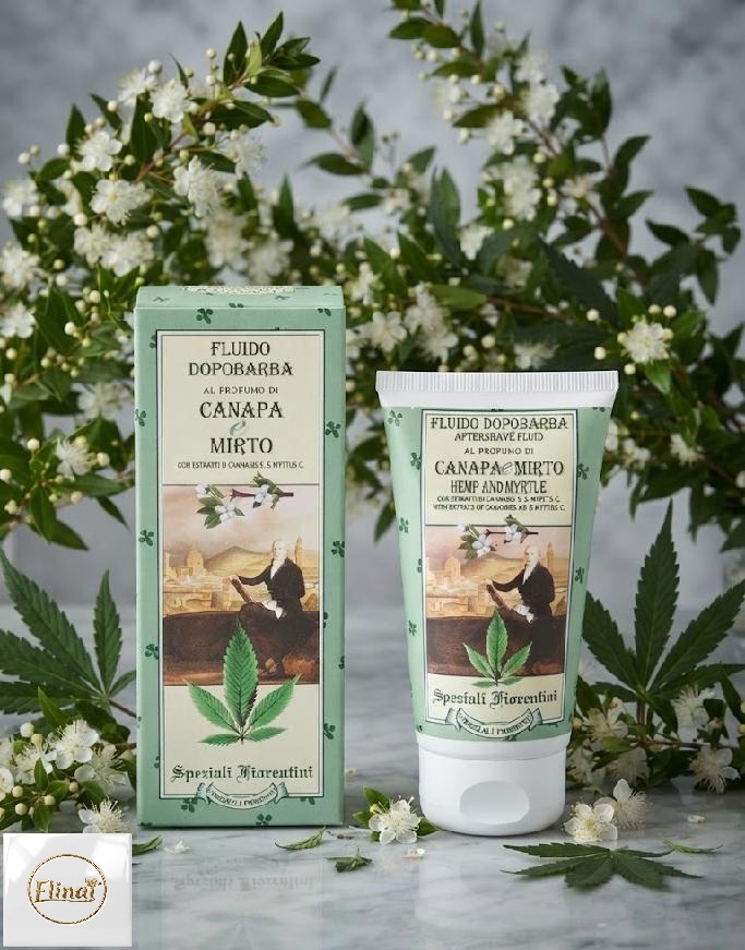 Balzám po holení a depilaci s vůní konopí a myrty 75 ml